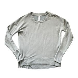 ATHLETA Coaster Luxe Sweatshirt Green Size XS
